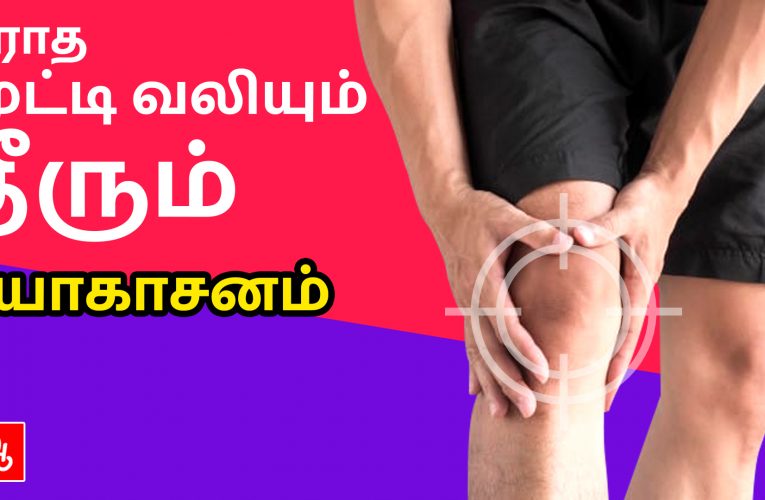 தீராத முட்டிவலியையும் தீர்க்கும் யோகாசனம் | Yoga exercise for knee pain | Aathichoodi