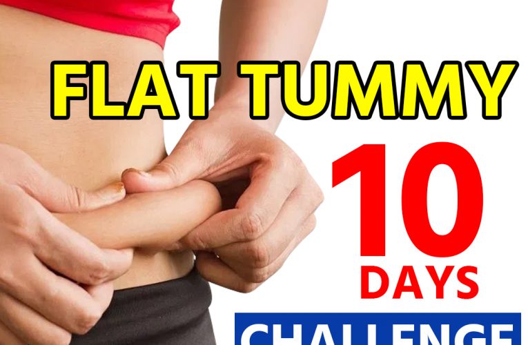 10 நாட்களில் தொப்பையை குறைக்கும் பயிற்சி | Flat tummy 10 day challenge | Aathichoodi